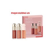 HOT - Fullset Rare Beauty Fresh And Dewy Lip Lipstick Set & Cheek Duo