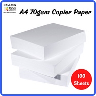 A4 70gsm Copier Paper / A4 Paper 70gsm / A4 Photocopy Paper / A4 Photostat Paper / 40sheets / 100she