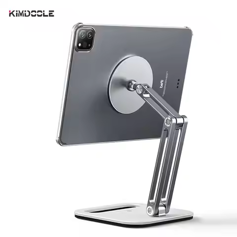 Kimdoole Magnetic Tablet Stand Holder Metal Bracket Mount Support for Apple Xiaomi Redmi Huawei Ipad