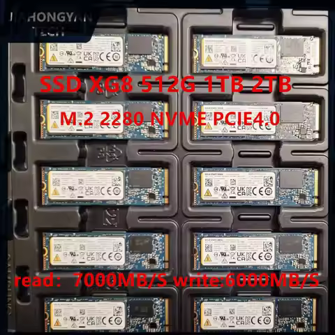 Original For KIOXIA XG8 XG7 512G 1T 2T M.2 2280 PCIe 4.0 NVMe Desktop Laptop Solid State Drive SSD