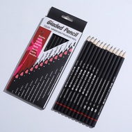 mechanical pencil 2H-8B Sketch Pencil Set 12 Drawing Pencils 2HHFBHB2B3B4B5B6B7B8B Sketch Pencil