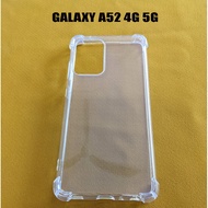 Samsung Galaxy A52 transparent shockproof flexible case