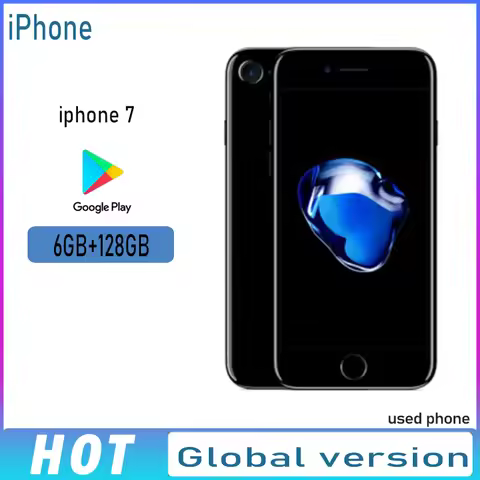 Apple iPhone 7 smartphone 6GB+128GB 4G LTE Mobile Cellphone 4.7'' Fingerprint Touch ID Smartphone Un