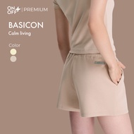 BASICON women's shorts relax form SOFT TOUCH ONOFF - 56BS26S648