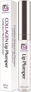 M3 Naturals Collagen Lip Plumper Clinically Proven Natural Lip Enhancer For Fuller Softer Lips Increased Elasticity Reduce Fine Lines Hydrating Plump Gloss Lipstick Primer 4 ml
