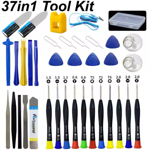 28/37/44 in1 Screw Screwdriver Spudger Pry Opening Repair Tool Kit For Mobile Phone iPhone Android R