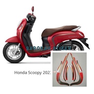 Striping stiker polet list motor motor honda scoopy stylish 2022 2023