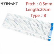 10PCS FPC Ribbon Flexible Flat CABLE PITCH 0.5MM 200MM B-Type 4P 6P 8P 10P 12P 16P 20P 22P 24P 26P 3