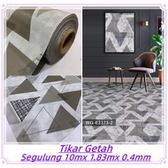 Baru Colak Tikar Getah 10m x 1.83m (6 kaki) Tebal 0.4mm Tebal PVC Vinyl Carpet Flooring Rug Mat-Read