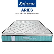 SpinaRez Aries Mattress 11 inch Individual Pocket Spring Mattress (King/Queen/Super Single/Single)