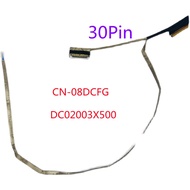 New for  Dell  Inspiron 15-3511 3515 08DCFG DC02003X500 LCD cable