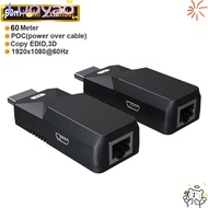 LUOYAO1 60m HDMI-compatible Extender HDTV Laptop Projector Converter