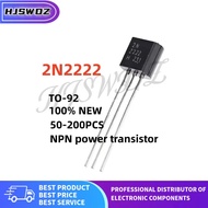 50-100-200PCS 2N2222 2N2222A TO-92 TO 92 NPN power transistor 100% quality chip ic IYJ9