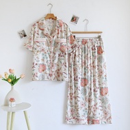 ชุดนอน Muslin Pajamas Collection Muslin Pet  รุ่น Flora Whimsy (N5143 T5143 P5143)  | ชุดนอนผู้หญิง