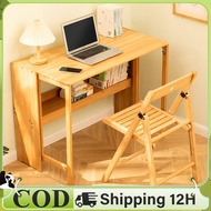 WoodLand Folding Table Computer Table Office Table Study Desk Gaming Table 103/83CM