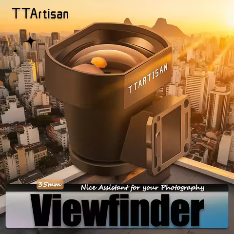 TTArtisan 35mm Optical Viewfinder for Leica M9 Ricoh GRIII Camera External Cold Shoe Mount Viewfinde