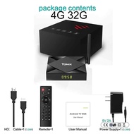 Tanix TX6S 10 tv box Allwinner H616 4G 32G/64G with 2.4G/5GHz Wifi BT4.2 100m lan optional voice air