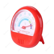 Fridge Thermometer Pointer Dial Refrigerator Freezer Temperature Meter (Red