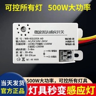 Microwave Radar Sensor Switch High Low Voltage Universal Corridor Ceiling Light Delay Voice Control 