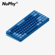 NuPhy Halo75 V2 無線三模 辦公 遊戲 機械鍵盤 藍色 薄荷軸(37gf線性)