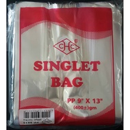 PLASTIC BAG TRANSPARENT (PLASTIK SIAM) 9 x 13 CLEAR , JERNIH , LUT SINAR