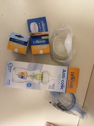 Dr. Brown's 玻璃奶瓶連配件