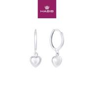 HABIB 375/9K White Gold Earrings X3NHUE2360-W