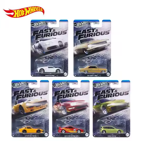 Hou Genuine Hot Wheels Fast Furious Diecast Alloy Car Evo S2000 Nissan S15 Jetta Scale Model For Car