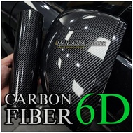 Carbon fiber vinyl film wrapping glossy 6d premium quality carbon sticker