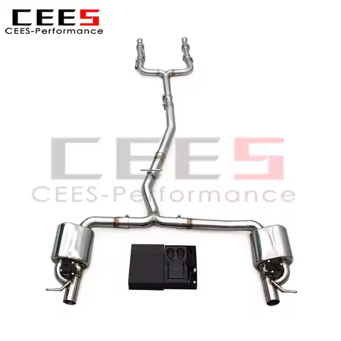 cees Catback Exhaust for Mercedes-Benz AMG C43 3.0T 2020-2024 Performance Car Stainless Steel Pipe V