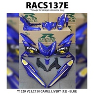 RAPIDO COVER SET CUSTOM Y15ZR V2 CAMEL LIVERY BLUE💙