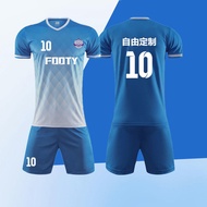 Children Football Jersey New 70503 Football Jersey Suit Male Adult Children Competition Training Quick-Drying Team Jersey Student Football Sports Jersey Female Summer