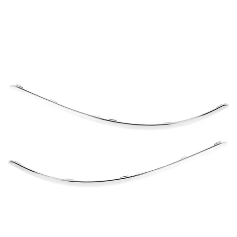 Rear Bumper Trim Strip for Mercedes- B-Class W246 2011–2014 Made of ABS Easy to Install Wear Resista