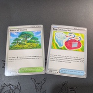 PTCG English Mega Evolution Grass staple cards