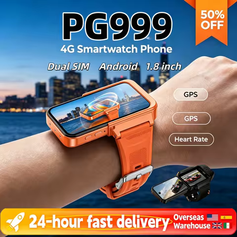 PG999 4G Smartwatch Phone GPS Dual SIM WiFi 1.8 inch Touch Screen Octa-Core Outdoor Travel Gift for 