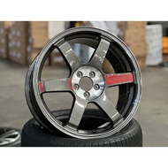 NEW 18X8.5J NK Performance TE37 SL Saga Rim (set of 4) 5X100 for BRZ GT86 GR86 Corolla Sport