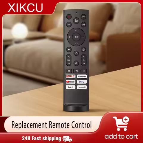 Replacement Remote Control for Hisense Android/Laser/VIDAA TVS ERF3A90 for Hisense UHD 4K ULED Googl