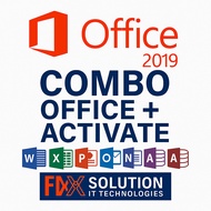 Microsoft Office 2019 Combo Installation + Activate For Windows🔥