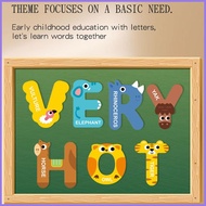 Magnetic Letters Magnetic Alphabet Letters Colorful Uppercase Animals Toys Set 26 Letters Animal Alp