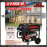 TGR 5000 TIGER GENSET BENSIN GASOLINE 3000 WATT TGR5000 - TROPIKA TANI