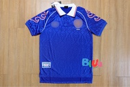 เสื้อฟุตบอลย้อนยุค Retro ทีมชาติ ญี่ปุ่น เหย้า Home บอลโลก ปี 1998 (3A) เกรดพรีเมี่ยม โลโก้ปัก ทำได้