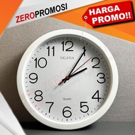 Jam Dinding Plastik 32cm Ogana 8989