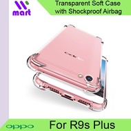 TPU Transparent Soft with Shockproof Airbag Case for Oppo R9s Plus