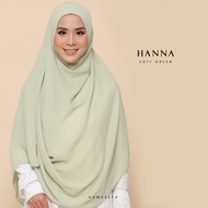 Tudung Labuh Hanna Instant Shawl Labuh Dua Muka XL Shawl Instant Labuh Shawl Dua Muka Hameesya