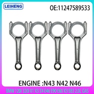 4PCS Connecting Rod Set Fit For BMW 120i 320i X1 X3 Z4 E46 E90 E60 X3 E83 N43 N42 N46 N46N 2.0L L4 G