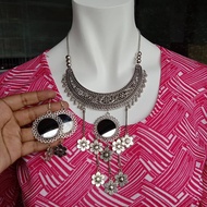 Ready Stock / German Silver Necklace Set / Premium Quality Necklace Set / Indian Ethnic Necklace Set