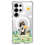 HI-SHIELD Stylish Magsafe Shockproof Case รุ่น Quack1 [SAMSUNG S24 Ultra  S25 Ultra] - เคสแม่เหล็กกั