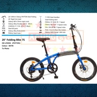 SEPEDA LIPAT / FOLDING BIKE ODESSY 16" 2036 PHYTON - GRAB/ INSTAN