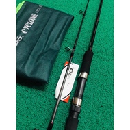 Eupro Cyclone Spinning Fishing Rod Incl Hard Paper Tube Eupro Joran Pancing