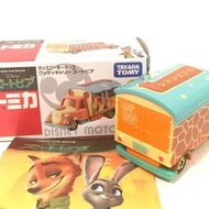Tomica Disney Limited Zootopia 特別版 妖怪大都會